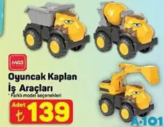 MGS OYUNCAK KAPLAN İŞ ARAÇLARI ADET fiyat ve kampanya bilgisi